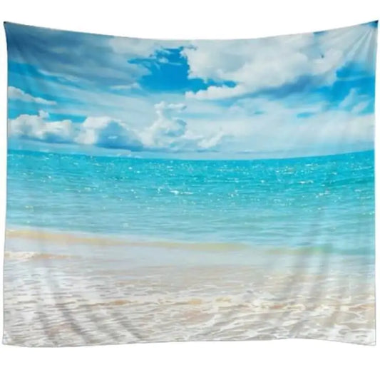 Hawaii Beach Tapestry, Printed Beach Wall Hanging